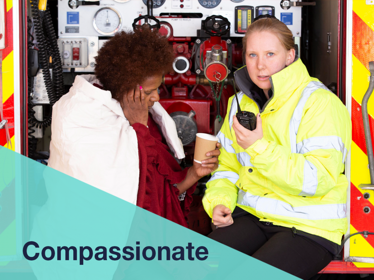 Kent Fire & Rescue Service Compassionate Volunteers banner