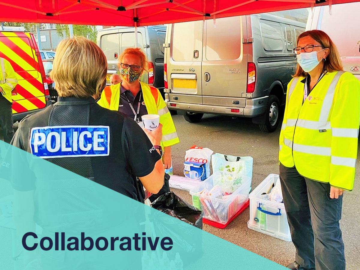 Kent Fire & Rescue Service Collaborative Volunteers banner